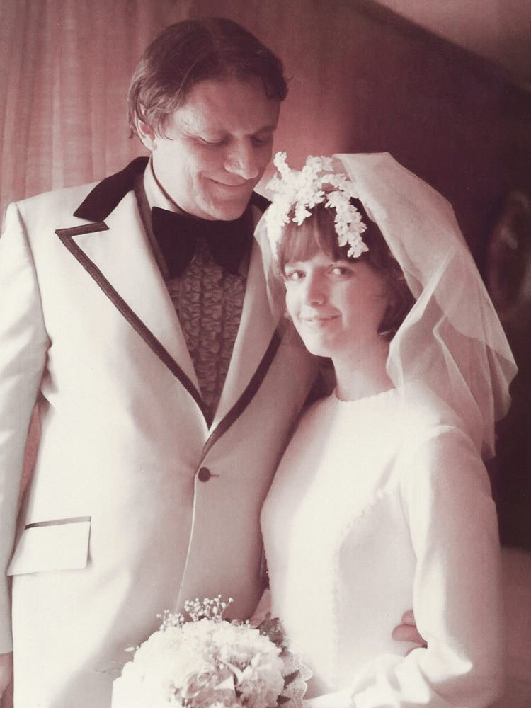 Raymond and Mary Avidano on their wedding day, April 5, 1975